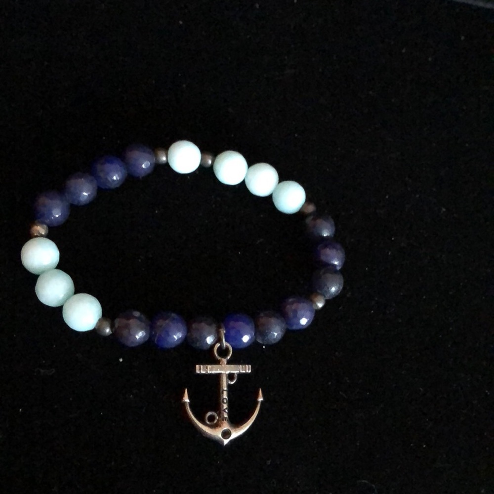Merx Two tone Blue Bracelet